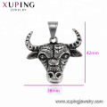 34375 xuping Individuelles Design Edelstahl Schmuck Bull Kopf Anhänger